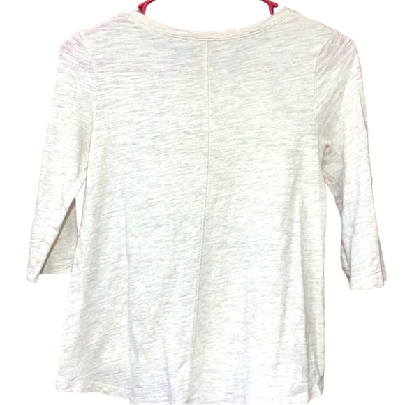 SzM 8 Old Navy 3/4 Sleeve Happy Thoughts Top - Picture 4 of 6